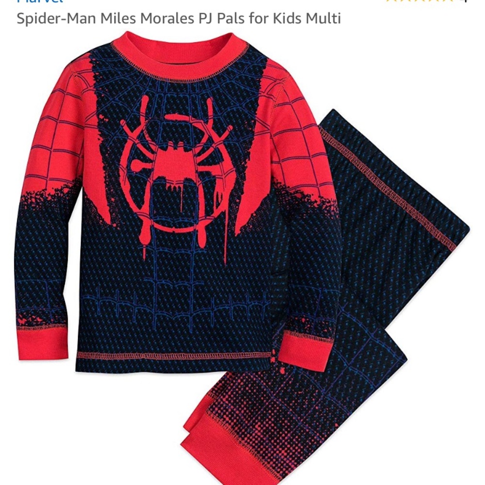 ISO—Miles Morales pajamas size 8 or 10